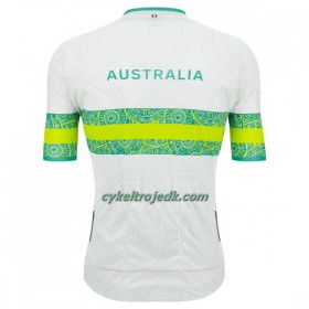Cykeltrøje 2023 Australiens Landshold Grøn Hvid